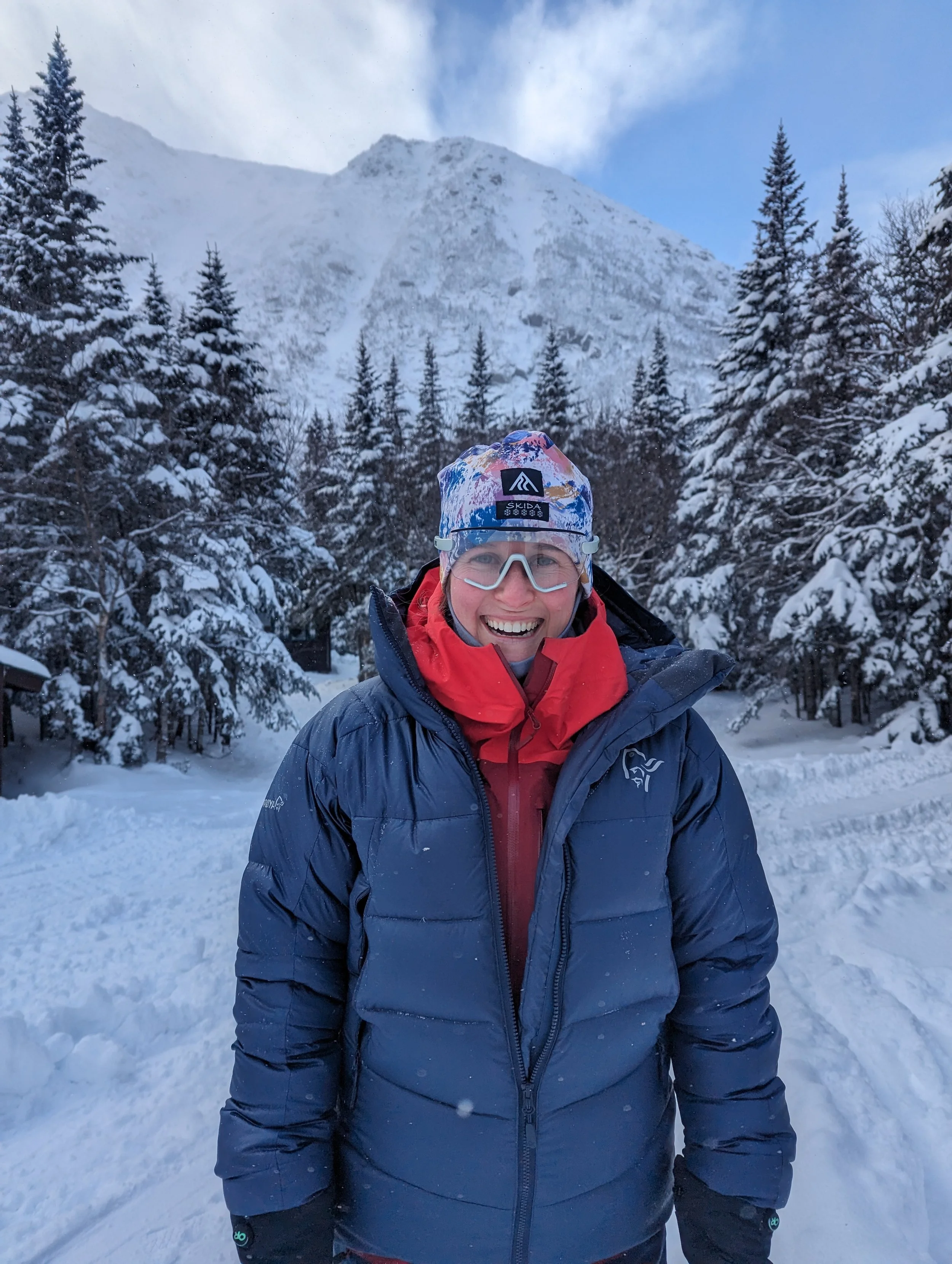Meg Pierce, Inclusive Ski Touring