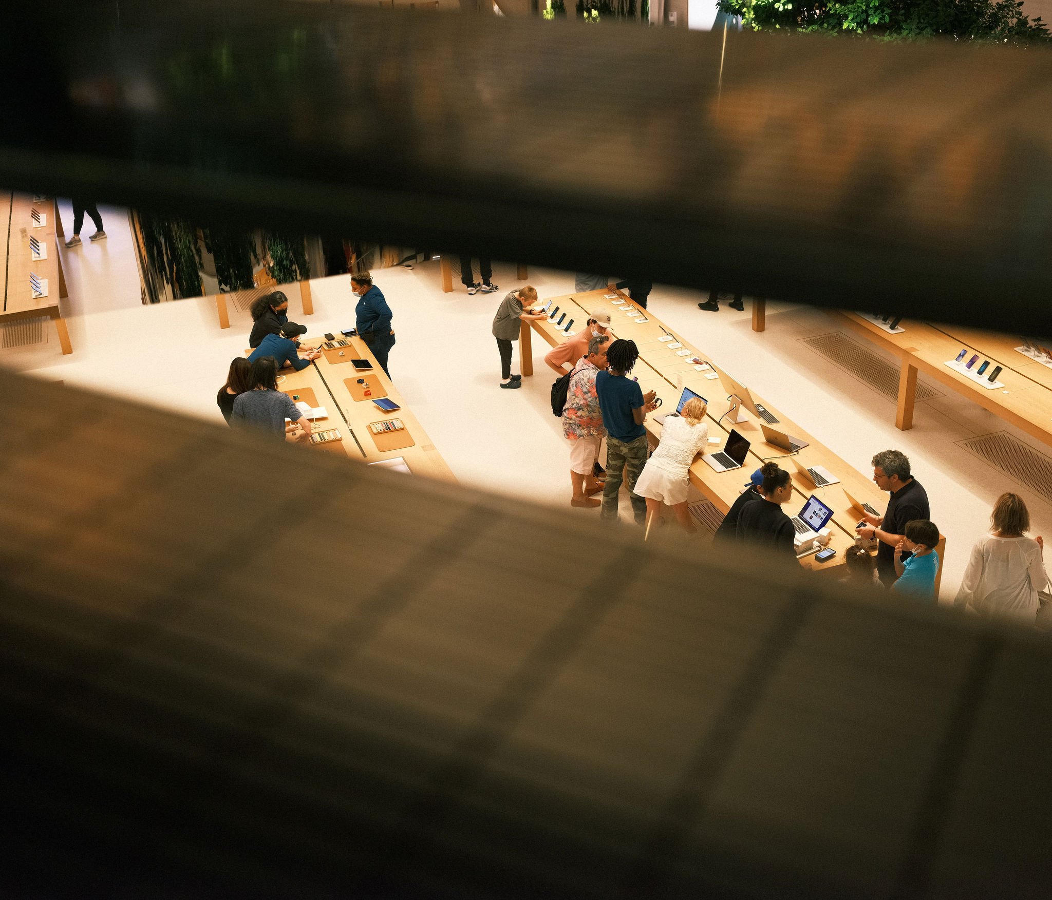 Apple store vignette