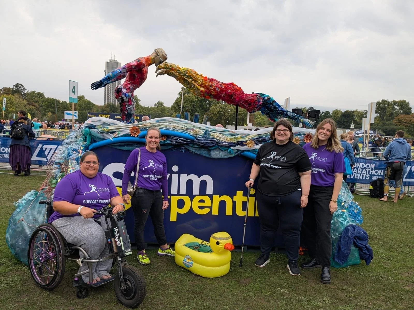 Making open water swimming accessible: Spotlight on Supported Swimming Project at Swim Serpentine
