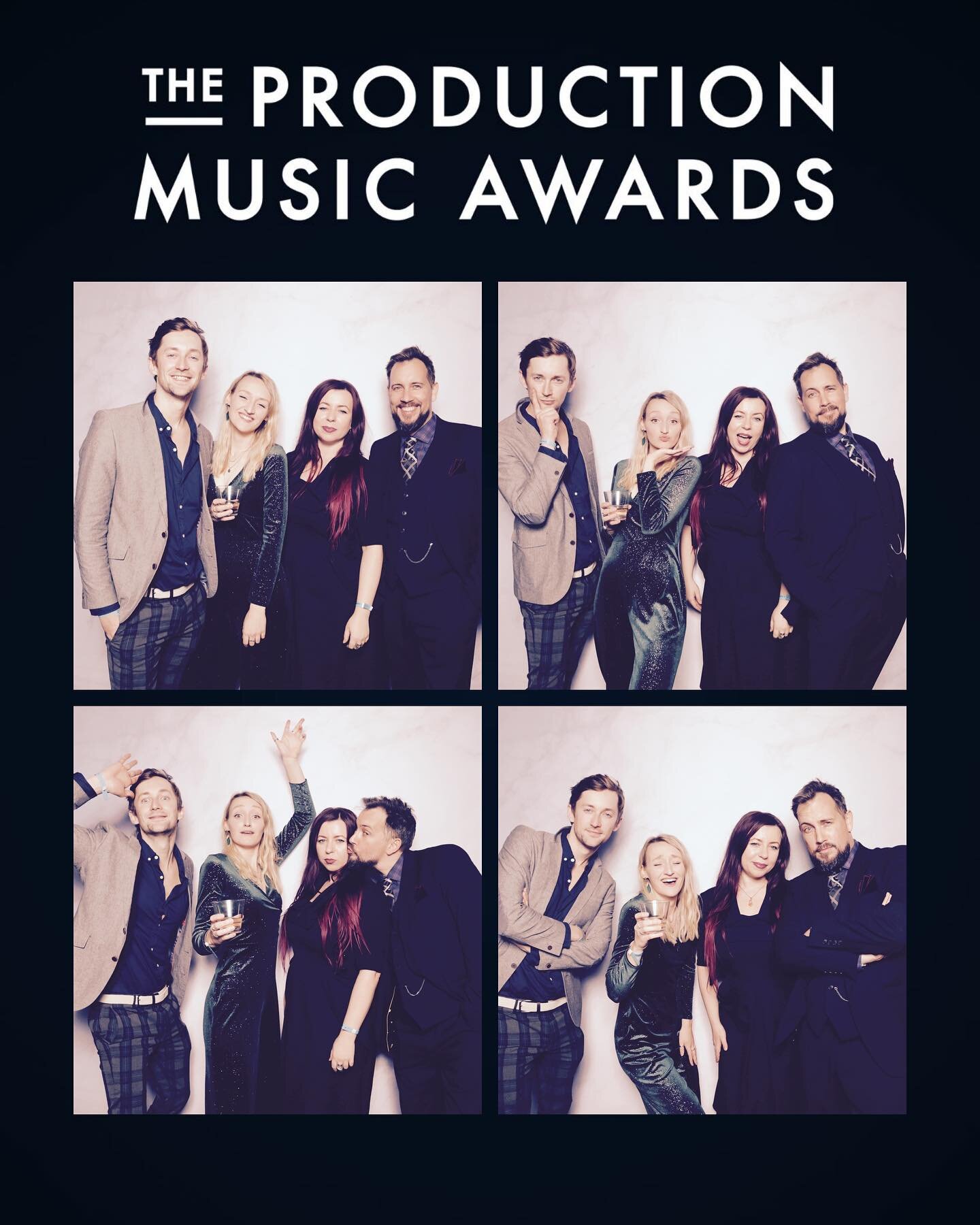 Thank you @richard_canavan @productionmusicawards for a wonderful night 🎉🍾🪩
Congrats to you @freddieprestmusic on your brilliant nomination!
Appreciate these wonderful brilliant people 🥰 would not be doing what I am without y&rsquo;all 💙💜