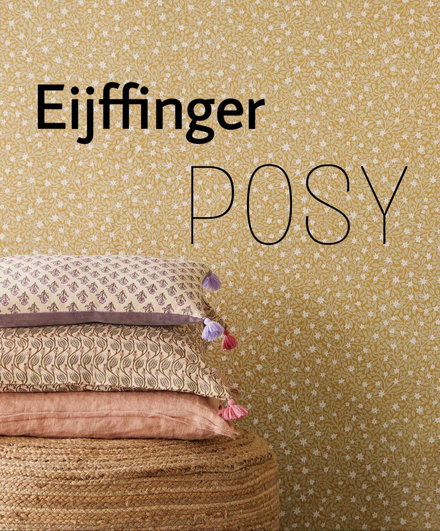 Zeg het met bloemen! 💐
De nieuwe weelderige collectie van @eijffinger ! Combineer vintage met hedendaags. Je muren zijn altijd in bloei met Posy 🌸