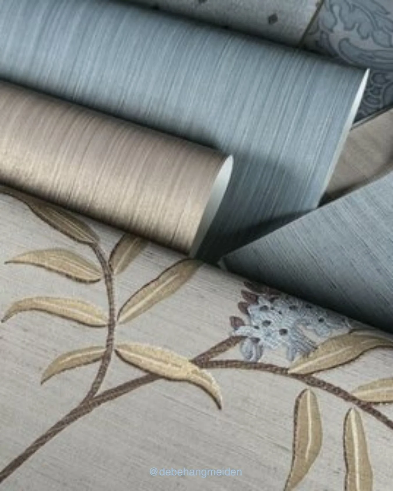 @noordwand behang van de collectie Tradizioni voor een traditionele en unieke look👀💙

#behangen #behangmeiden #interiordesign