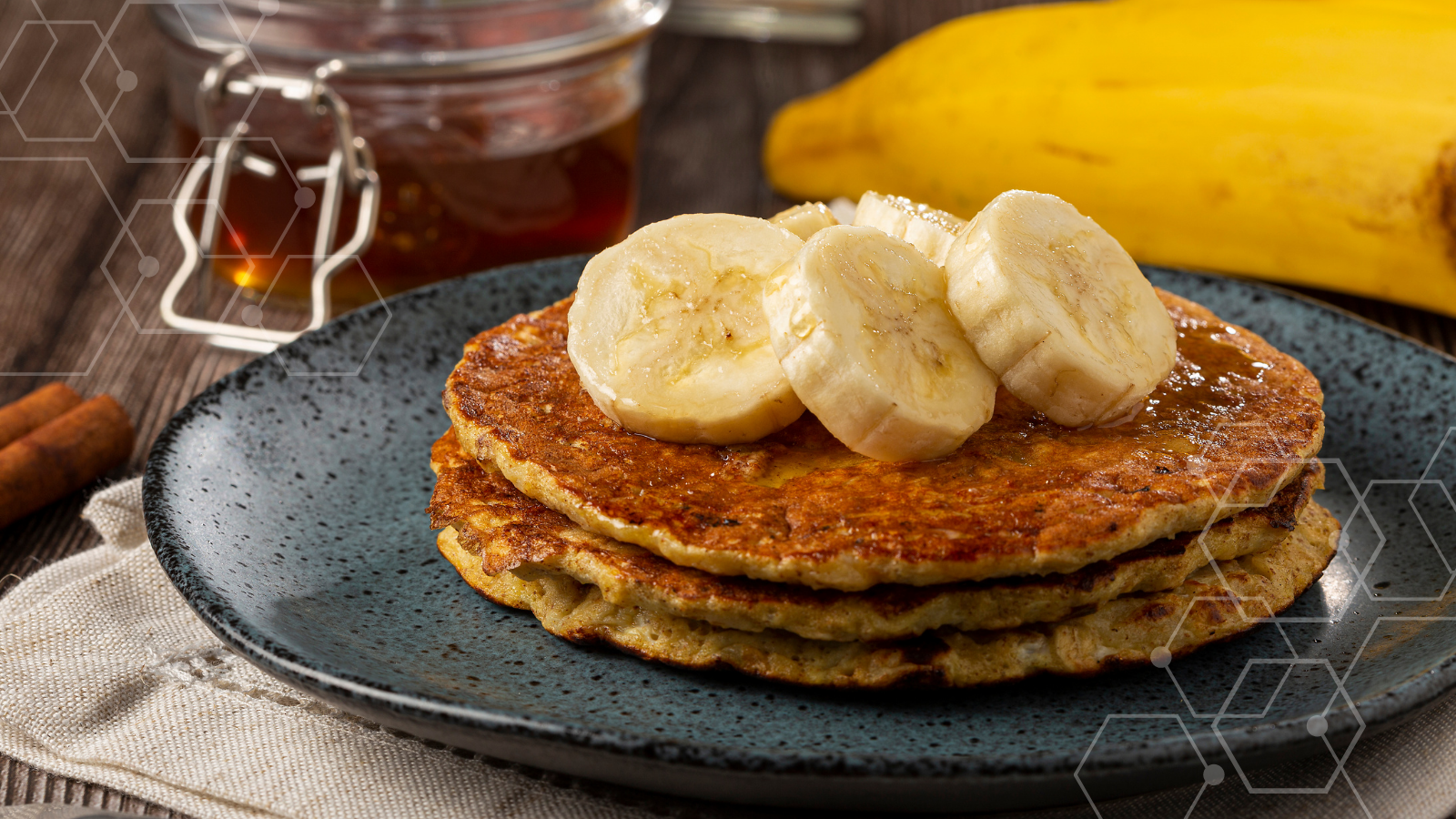 Easy Breakfast Recipe: Blender Banana Oat Protein Pancakes