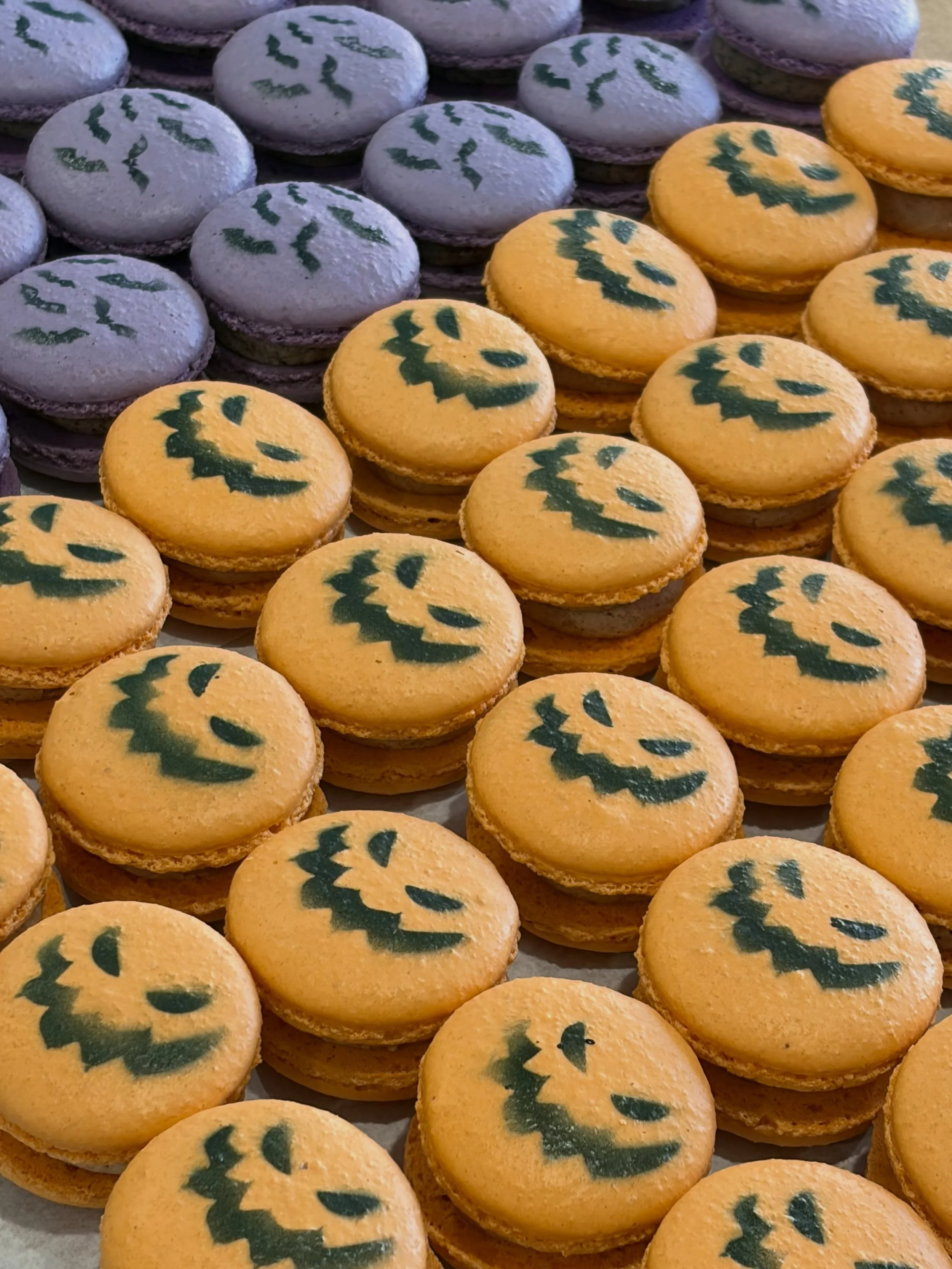 Halloween Macarons