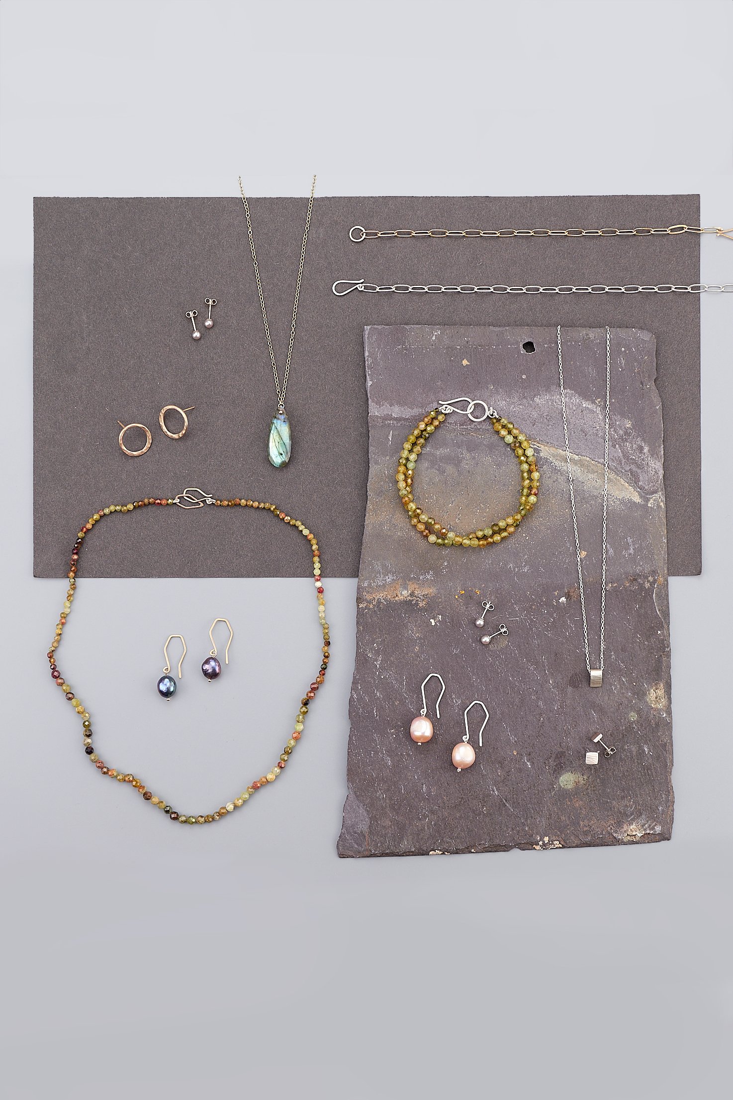 Margaret Howell Pink pearl drop pendant