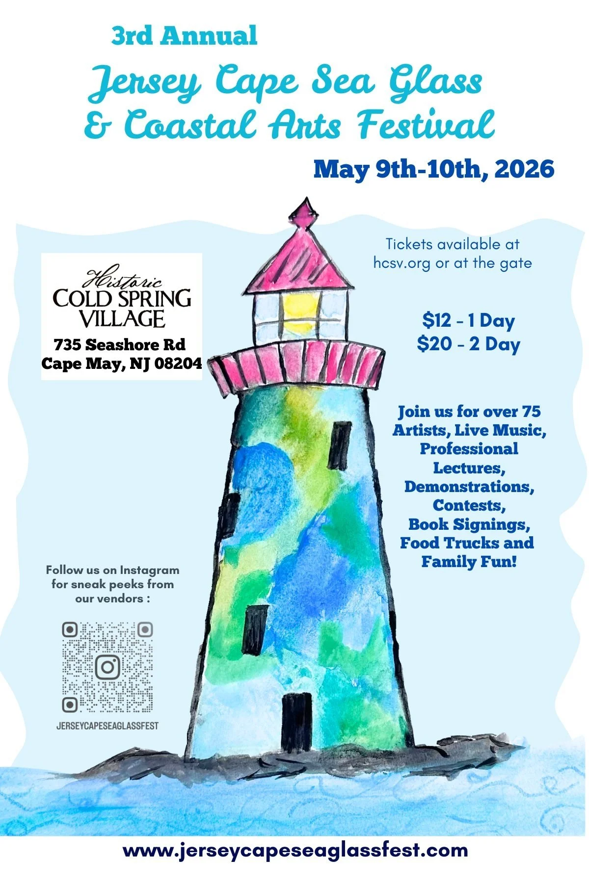 Jersey Cape Sea Glass & Coastal Arts Festival