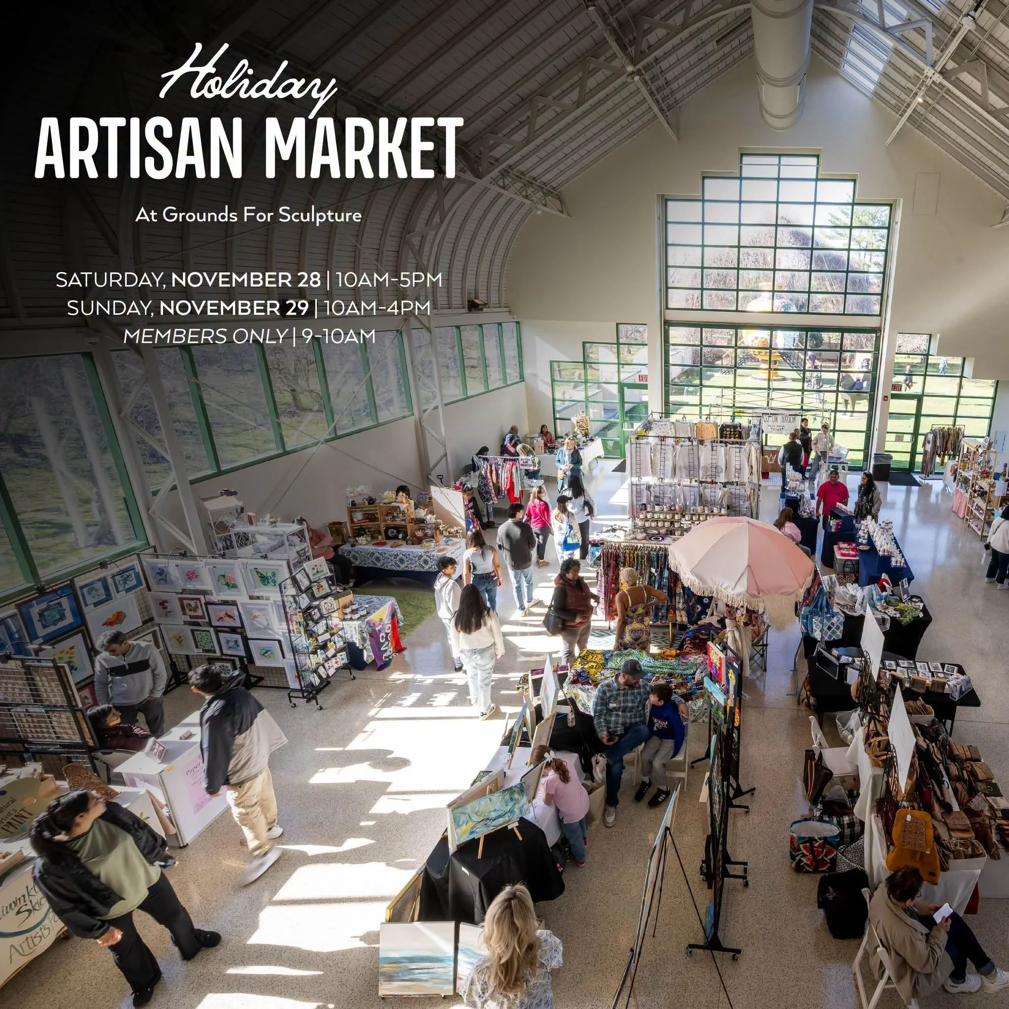 Grounds For Sculpture Holiday Artisan Market