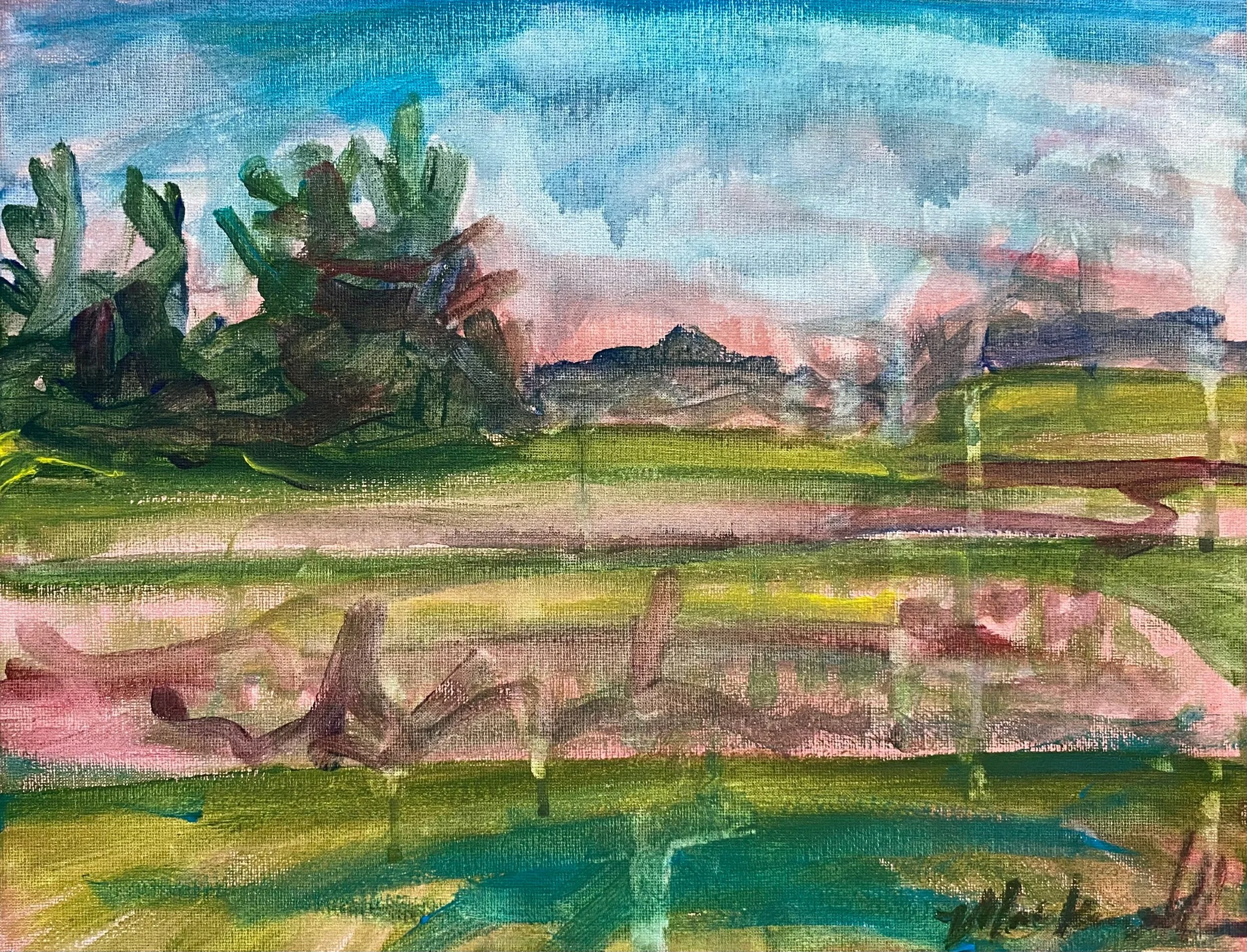 Claire. 11"x14" acrylic. 2022