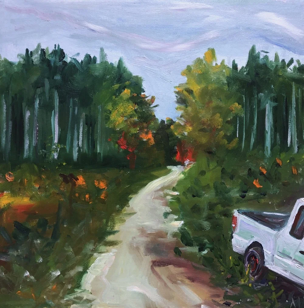 Thanksgiving. 16"x16" oil.