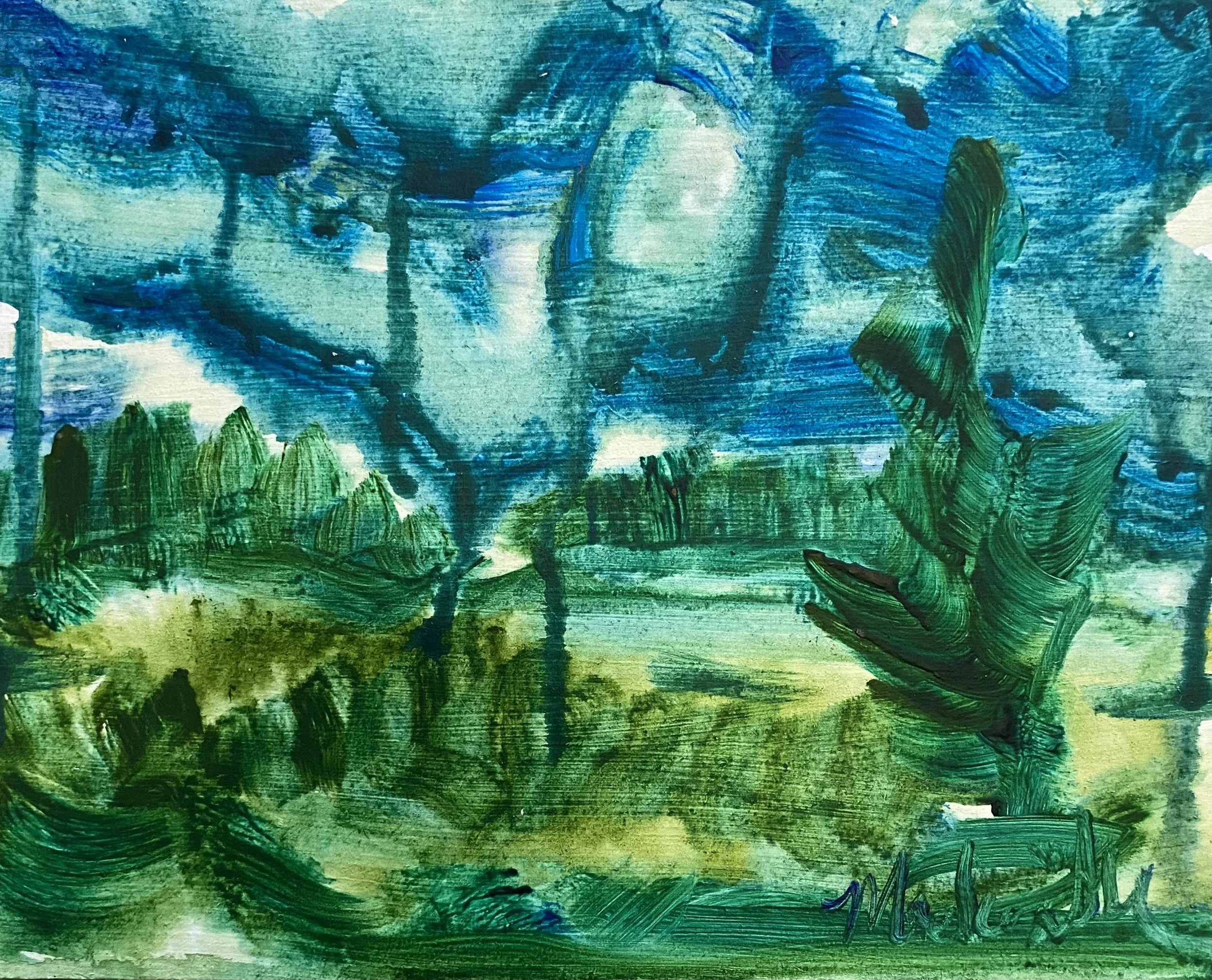 Taylor. 8"x10" acrylic.