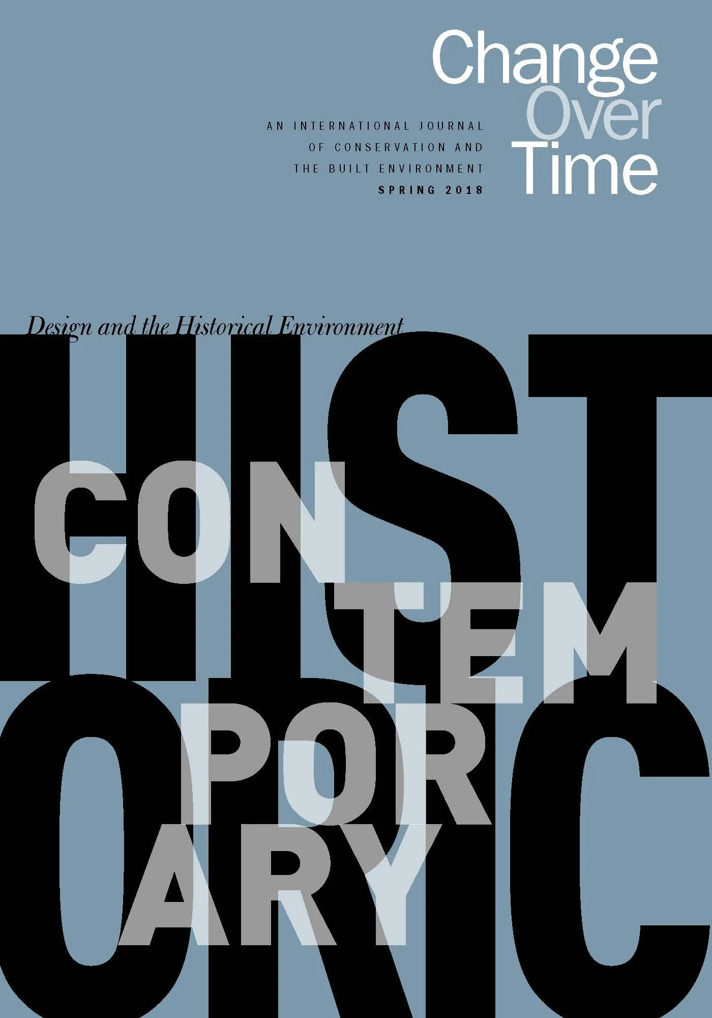 DESIGN + HERITAGE ISSUE OF CHANGE OVER TIME