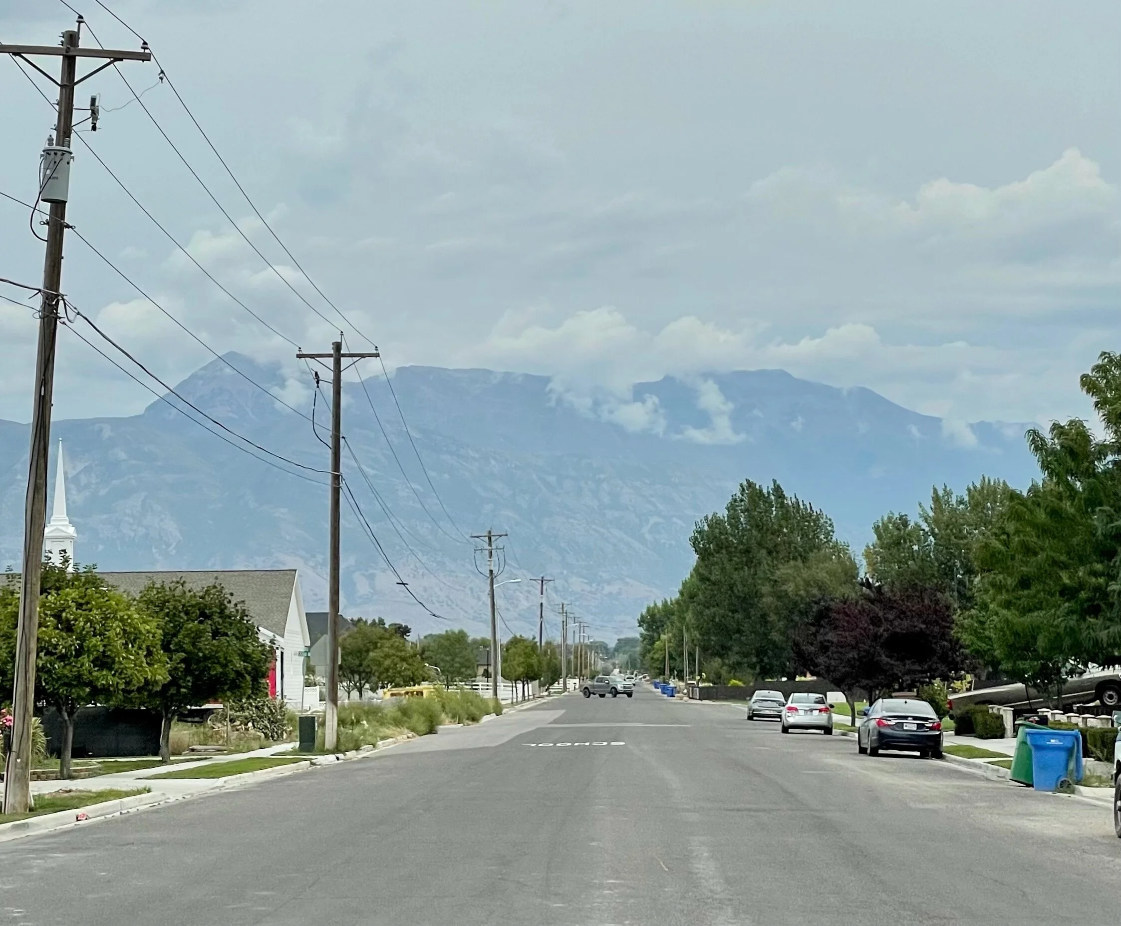 Neighborhood Road in Lehi, Utah