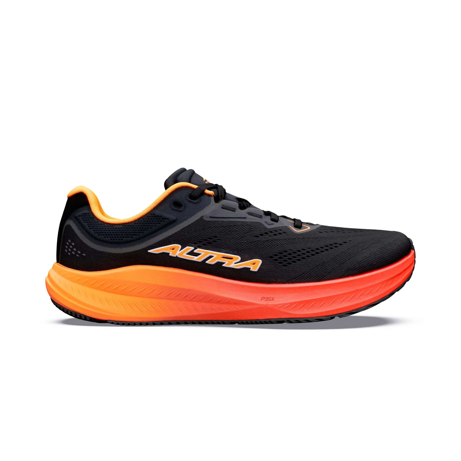 Altra Torin 9's in black and orange