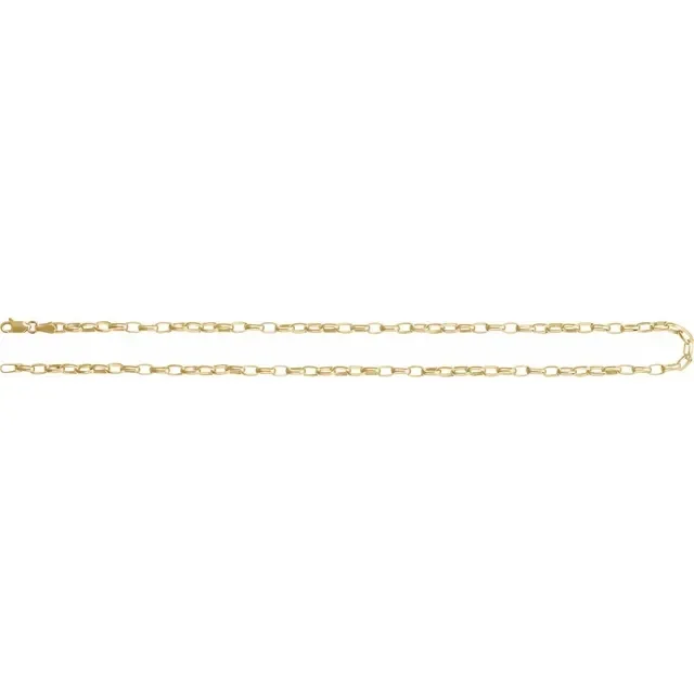 Puffed Oval Cable Chain_Yellow_2.webp