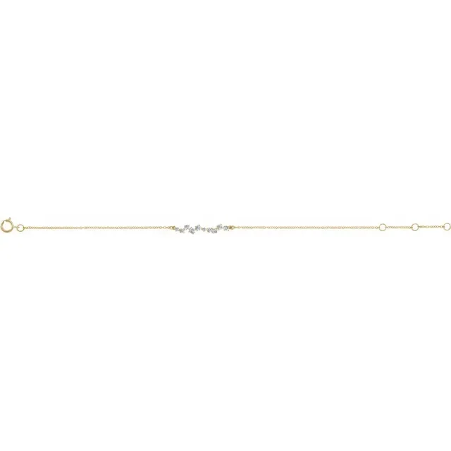 Scatter Diamond Bracelet_Yellow_2.webp