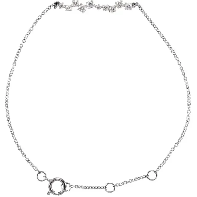 Scatter Diamond Bracelet_White.webp