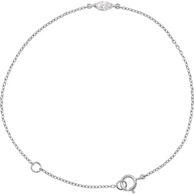 Marquise Station Bracelet_White.webp