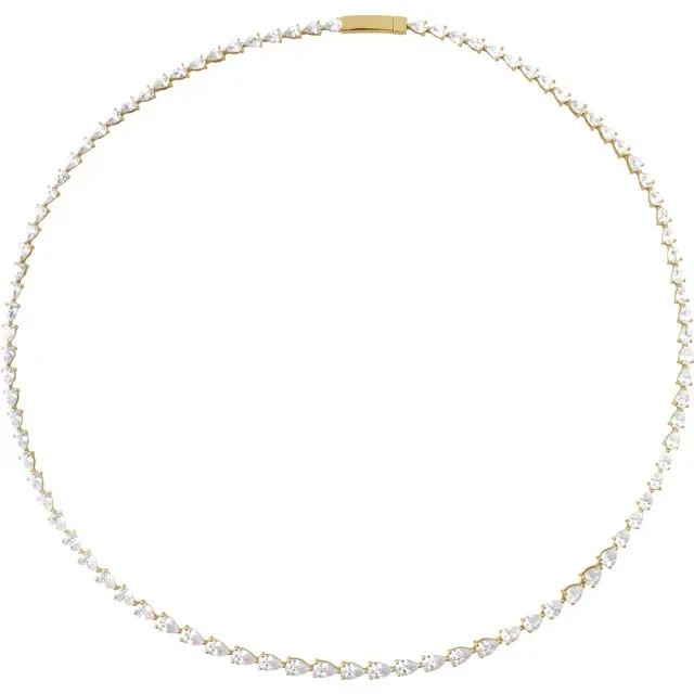 Pear Tennis Necklace_Yellow_1.webp