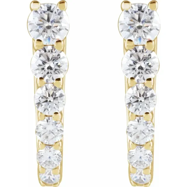Graduated Diamond Huggies_Yellow_2.webp