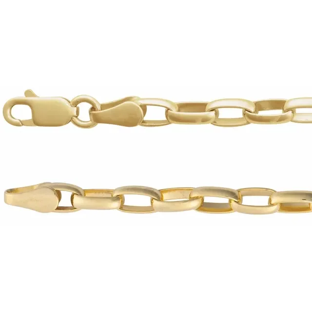 Puffed Oval Cable Chain_Yellow_3.webp