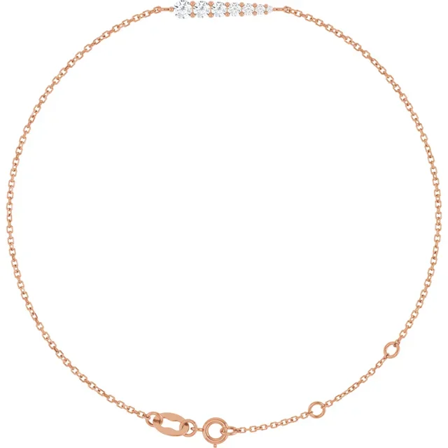 Graduated Diamond Bracelet_Rose.webp