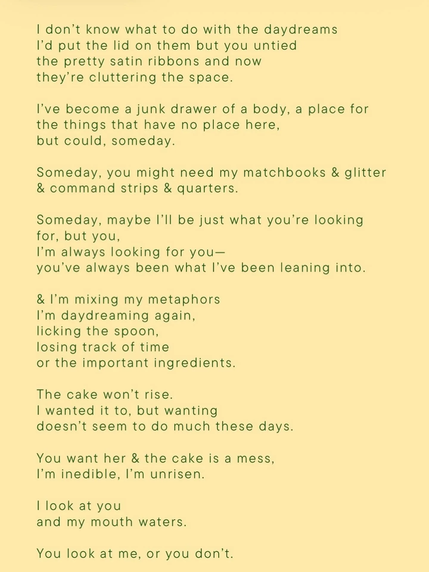 an old one I love very much