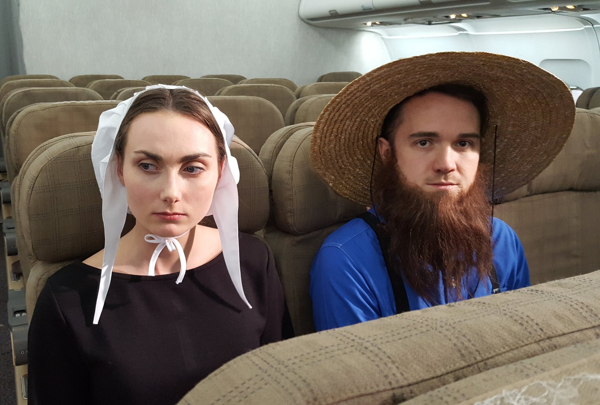 ‘Righteous’, Elliot Richards short film. Amish couple. Lace beard with laid on edges to blend.