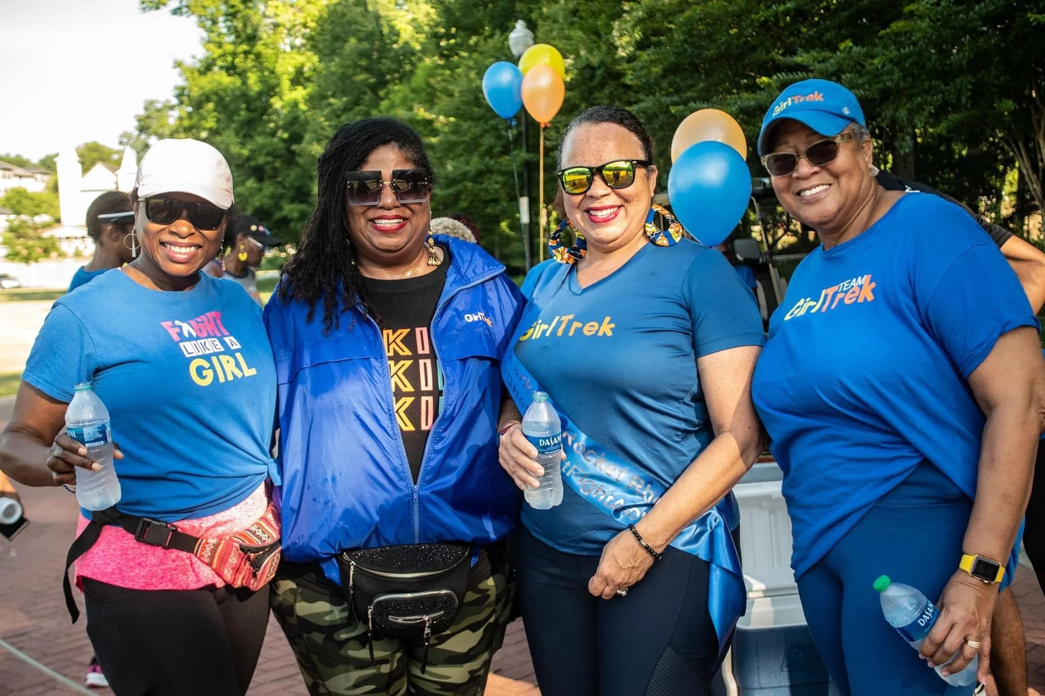 GirlTREK Crew Members Stand Up to Cancer, Together