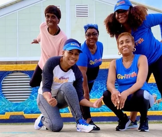   [Pictured: Jhan Watts, Yolanda Prevost, Melaine Craig and Amelia Sellers. Representing their&nbsp; Crew from New Orleans]  