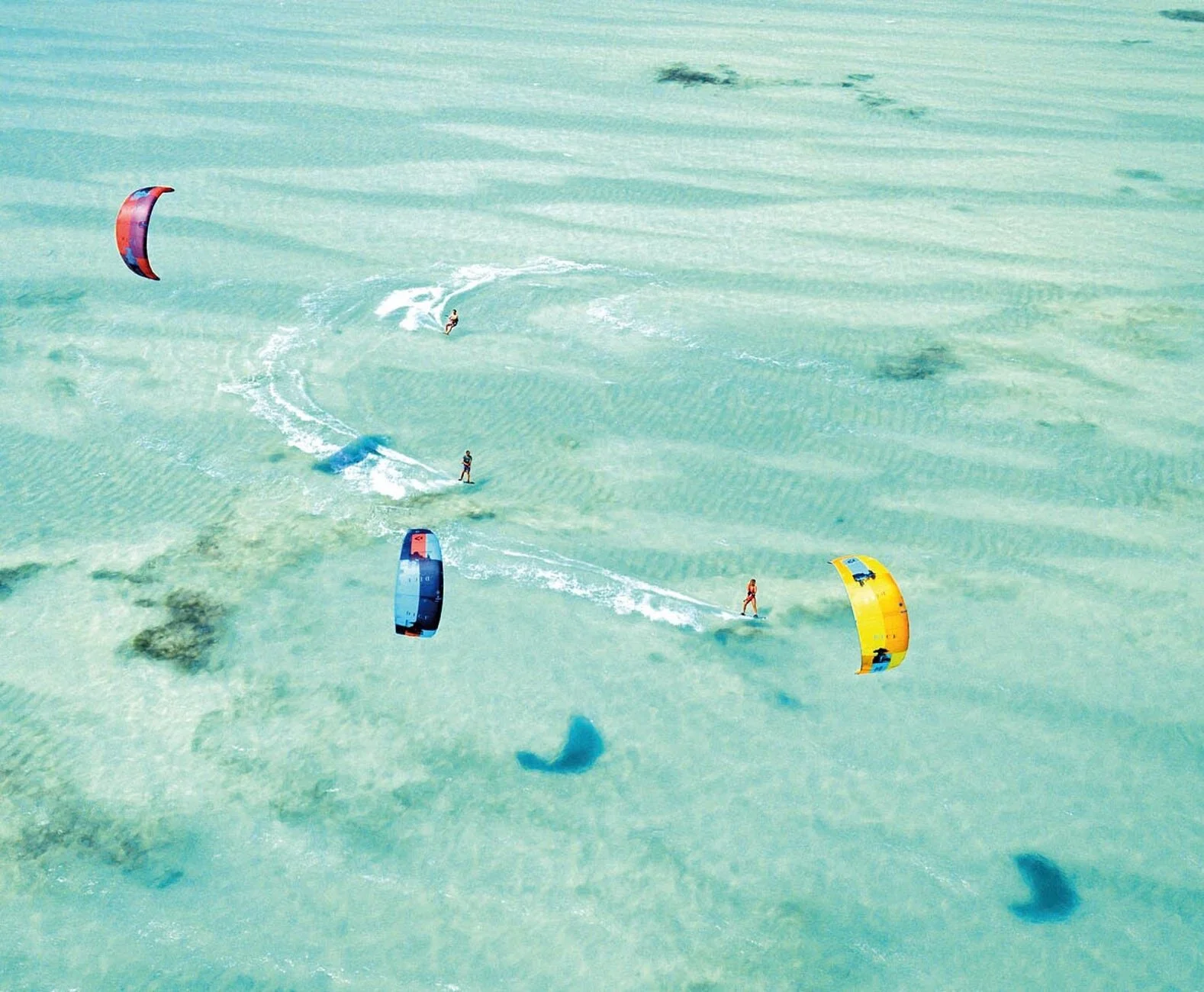 Watersports along the the Tanzania Beach Coastline