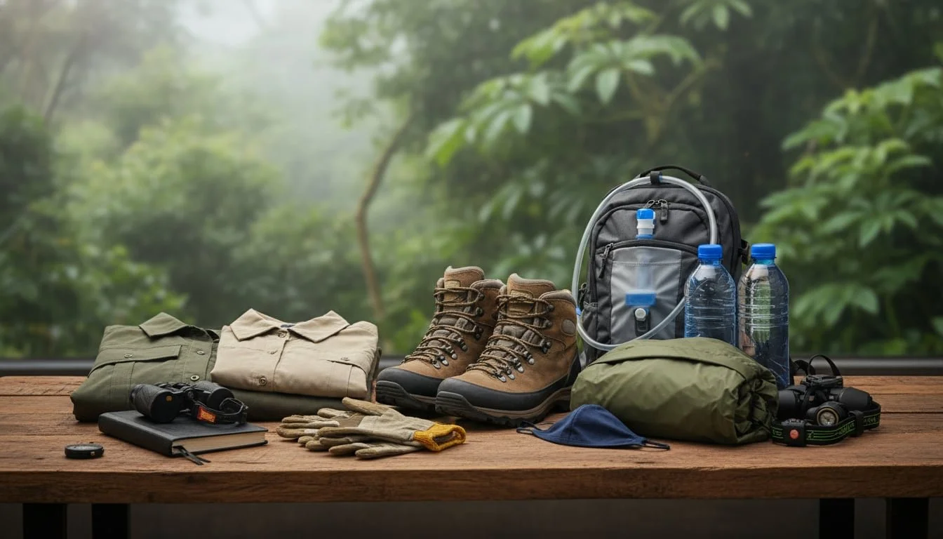 Gorilla Trekking Packing List 2026: Exactly What to Pack