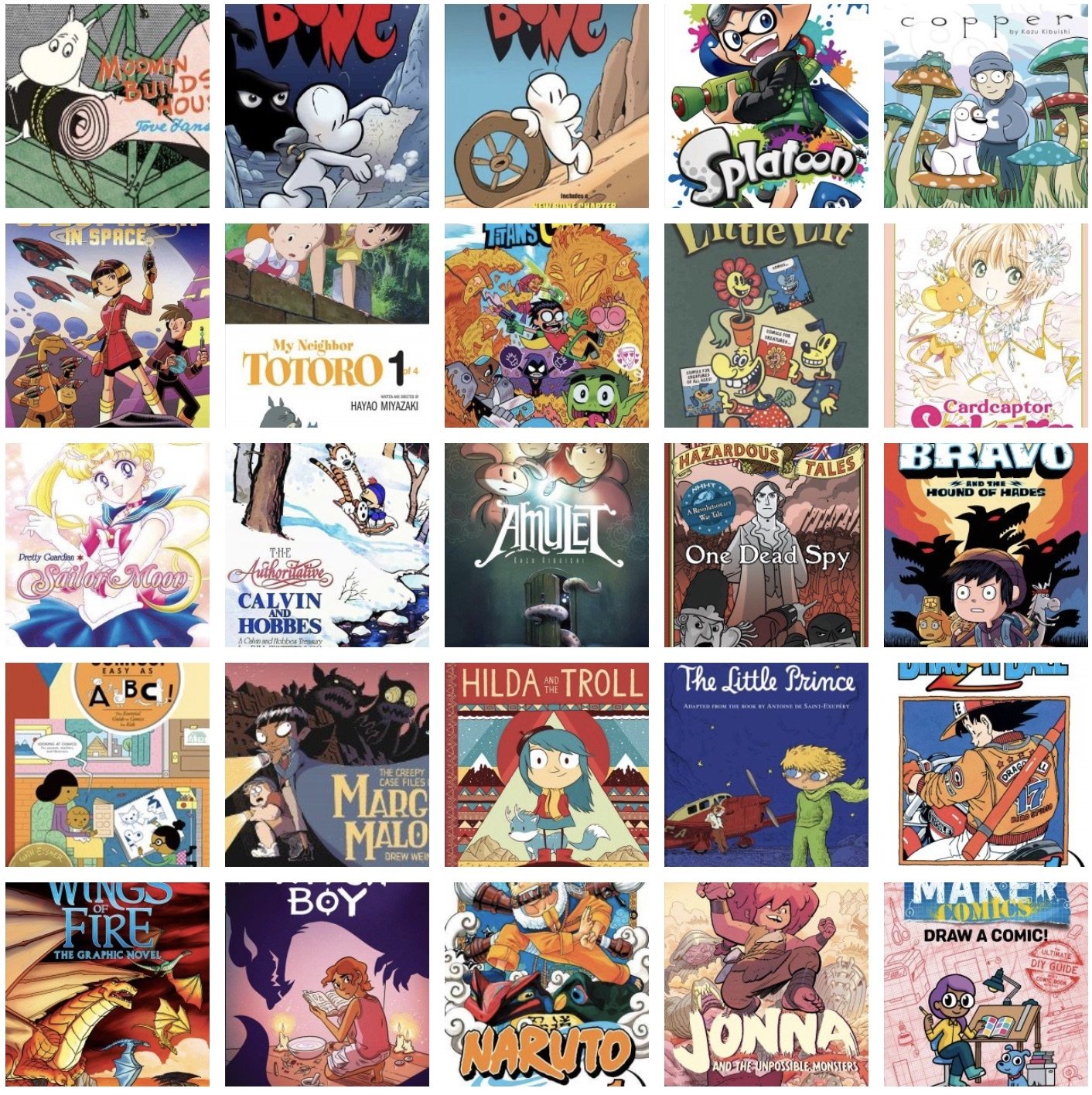 Best Graphic Novels for Kids, Comic Books for Kids