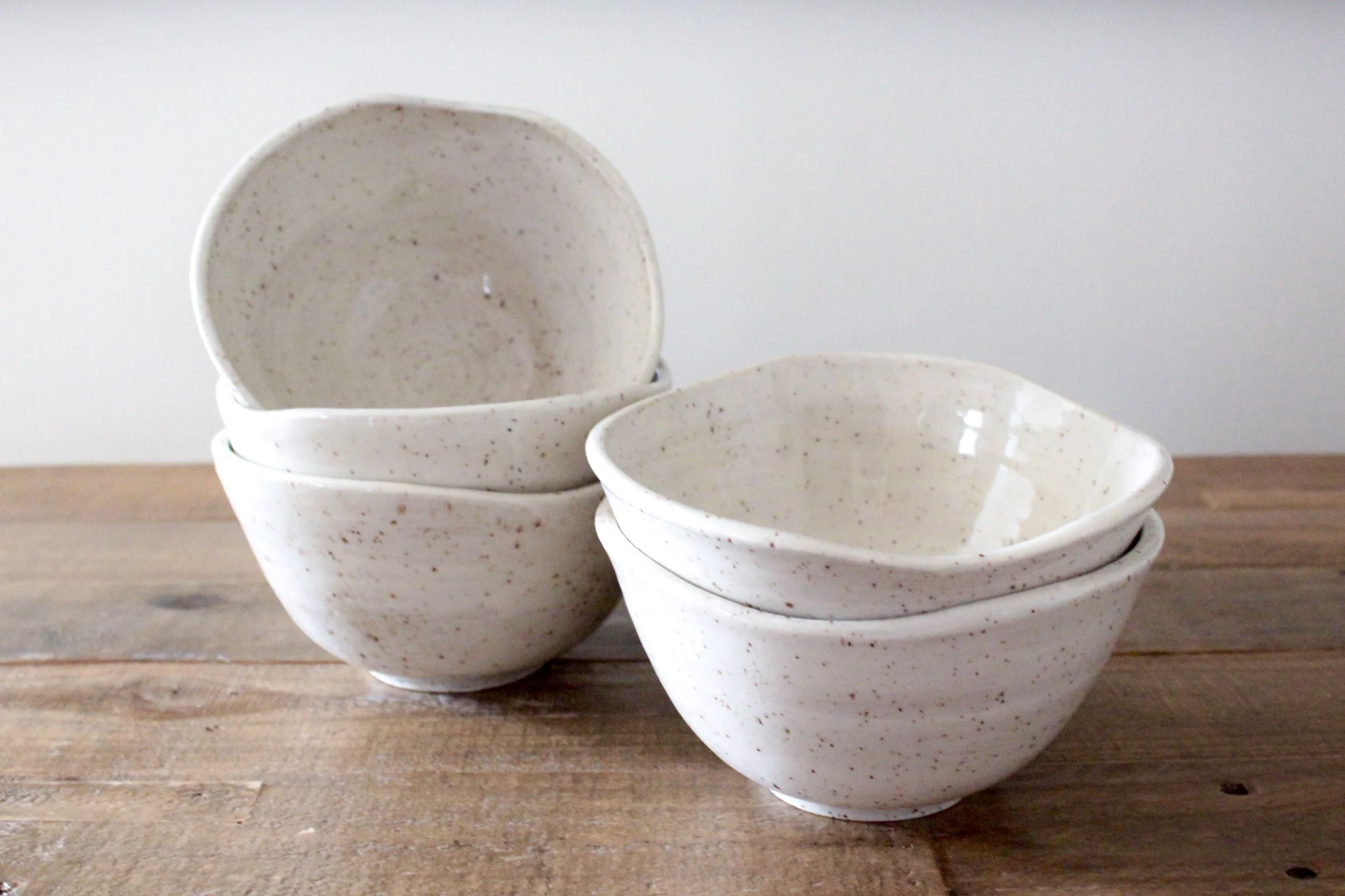 Wabi Sabi Ramen Bowls in Speckle