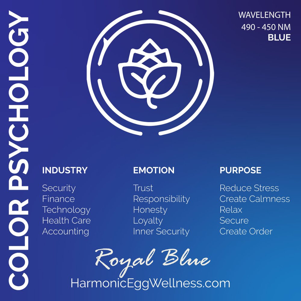 Harmonic Egg Light Therapy - Dark Blue