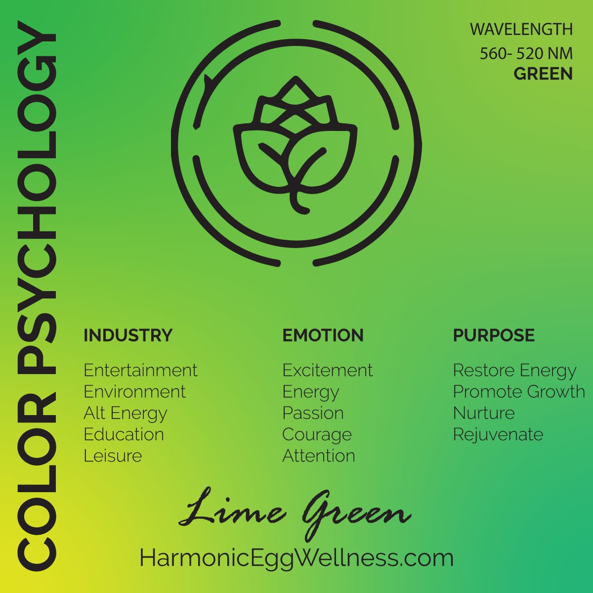 Harmonic Egg Light Therapy - Light Green