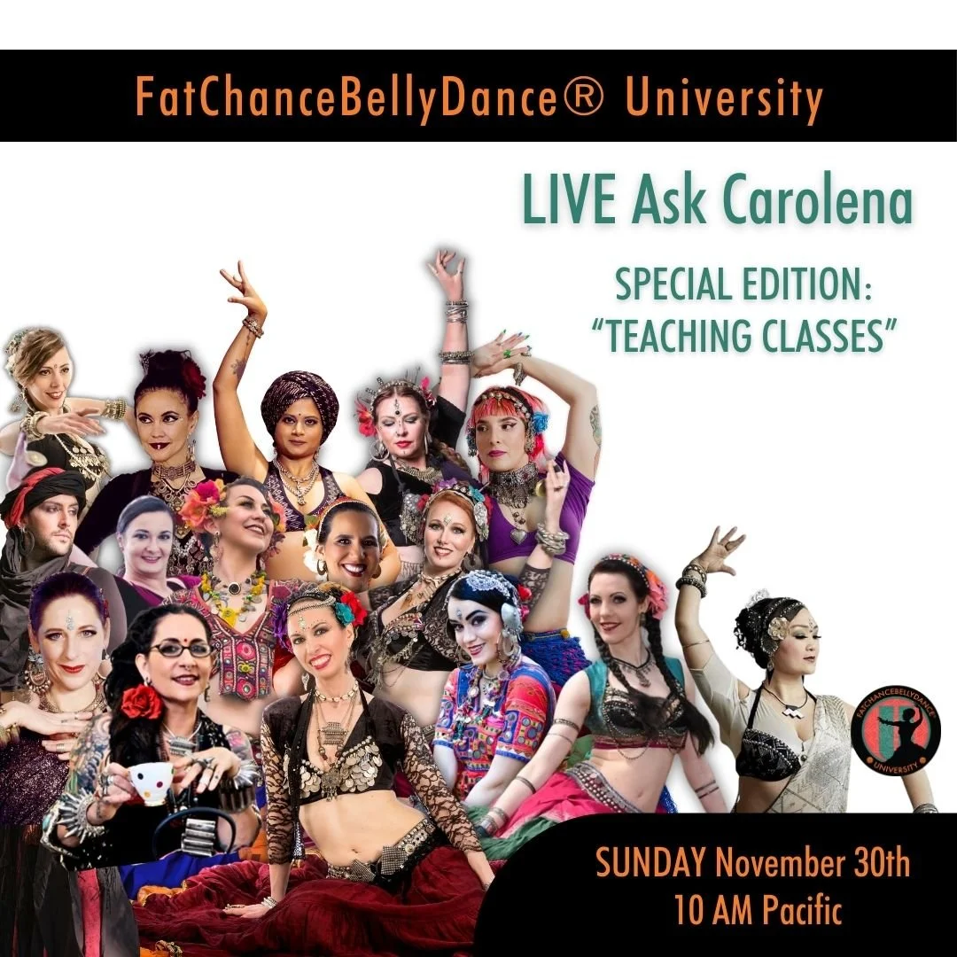 LIVE Ask Carolena November