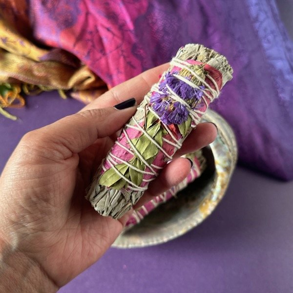 white sage healing bundle rose statice.jpeg