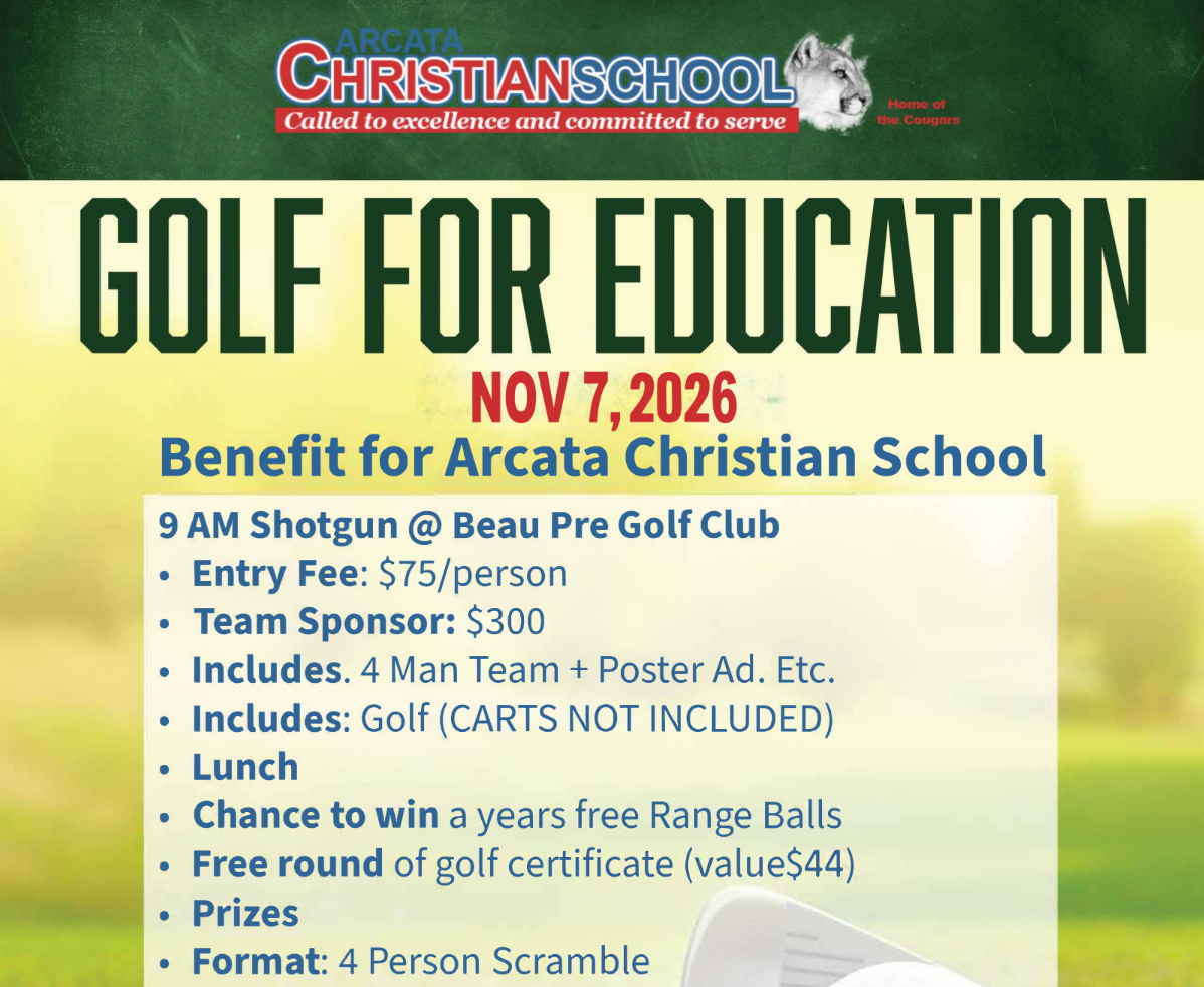 Golf For Education November 7, 2026