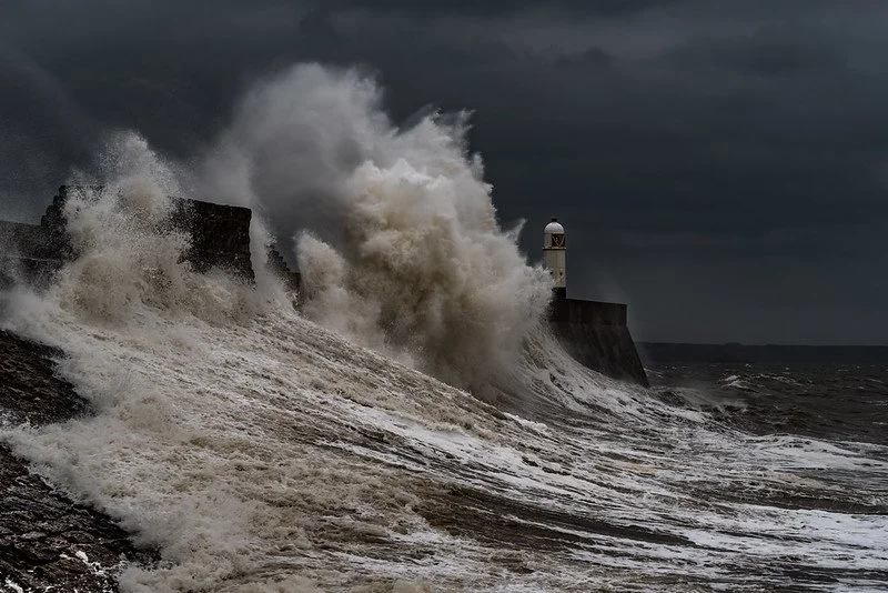 Storm&Lighthouse bandiere (1,5 x 0,9 m), Poland