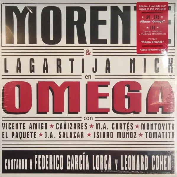 ENRIQUE MORENTE & LAGARTIJA NICK - OMEGA (EDICIÓN LIMITADA 3LP)