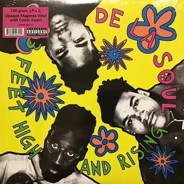 DE LA SOUL - 3 FEET HIGH AND RISING (COLOURED)