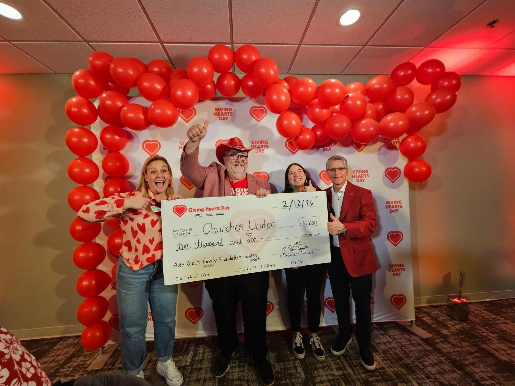 What a Giving Hearts Day it was!