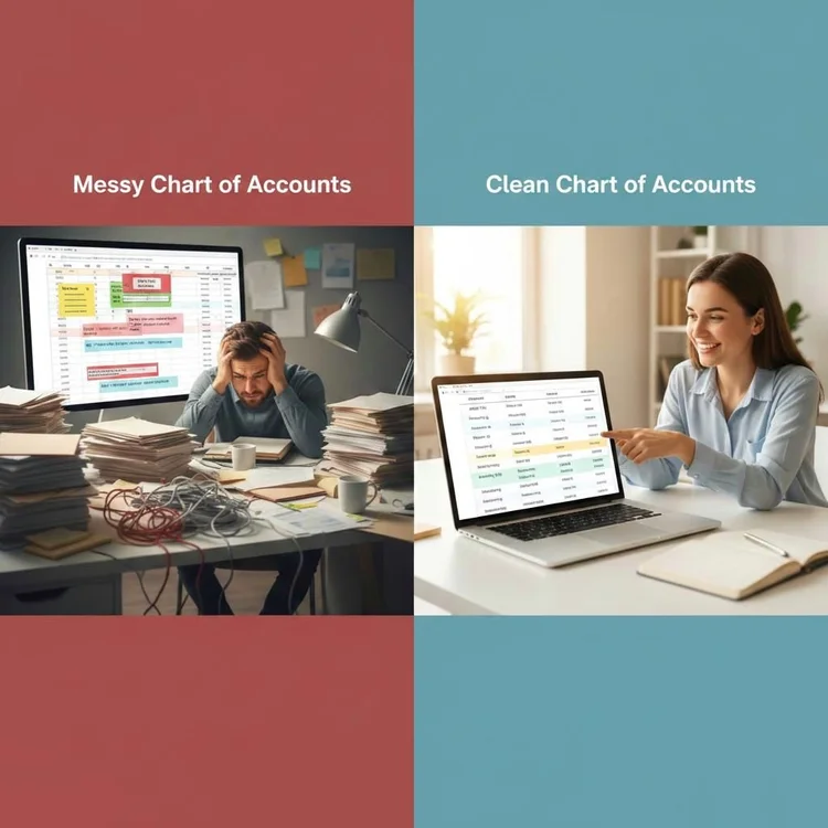 Messy Chart Example 7 Ways Your Chart of Accounts May Be Hurting Your Business (and How to ...