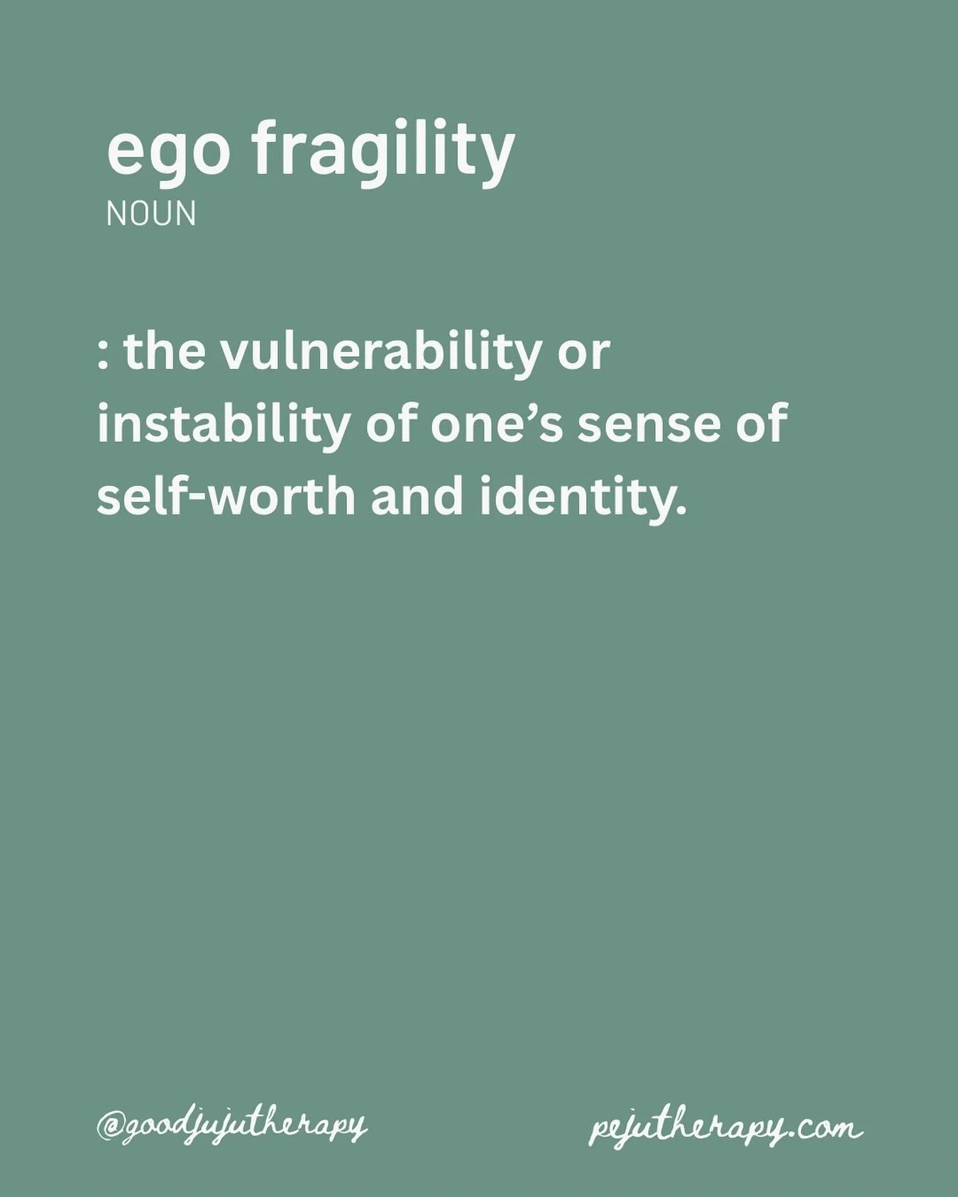 When the ego is fragile, self-esteem feels easily threatened by criticism, rejection, correction, or failure. This often leads to defensiveness, denial, or overcompensation as a way of protecting the self-image. #ego #egofragility #selfawareness #hea