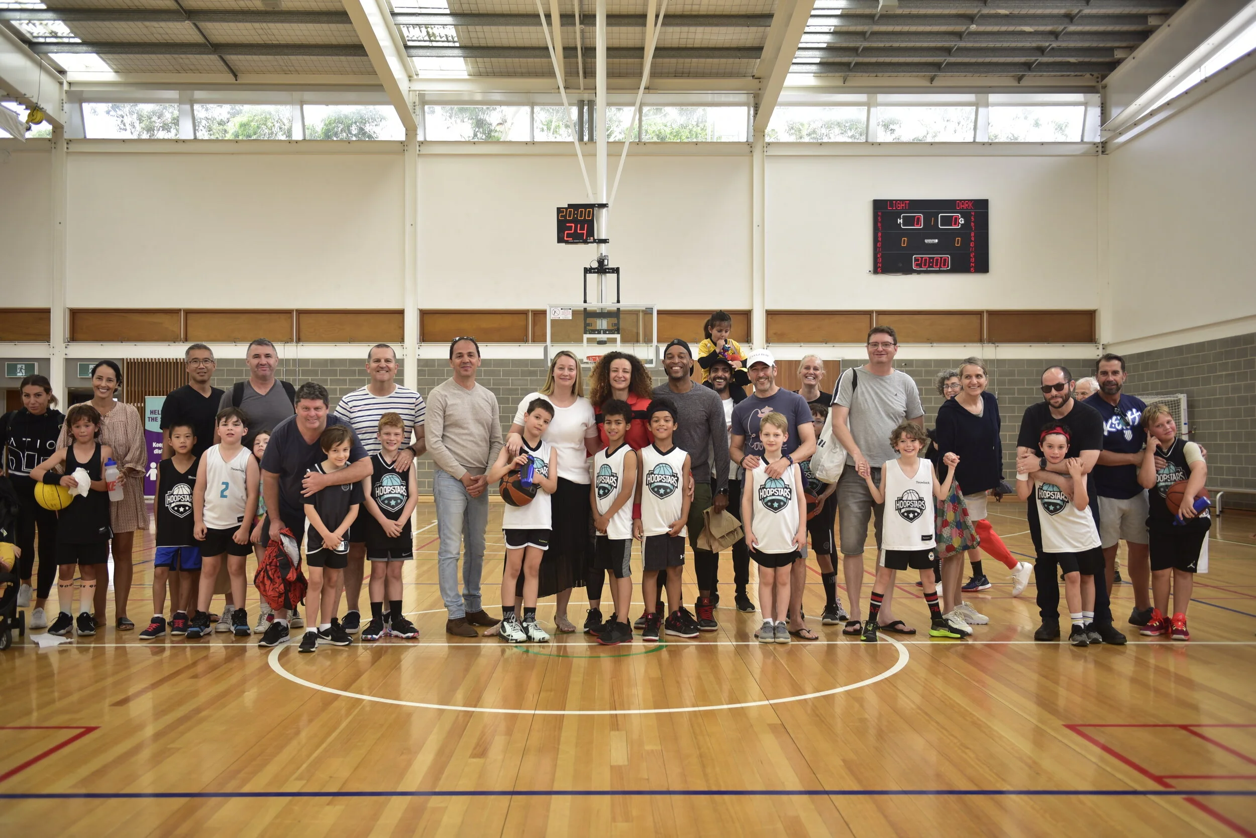  Basketball Coaching Team and Parents 