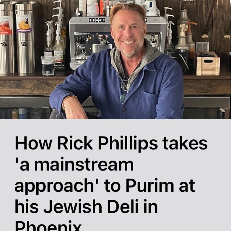 Thx @georganny for the fun piece! ✌🏼❤️🥯

https://www.azcentral.com/story/entertainment/dining/2023/03/03/purim-little-pickle-jewish-deli-phoenix/69956032007/