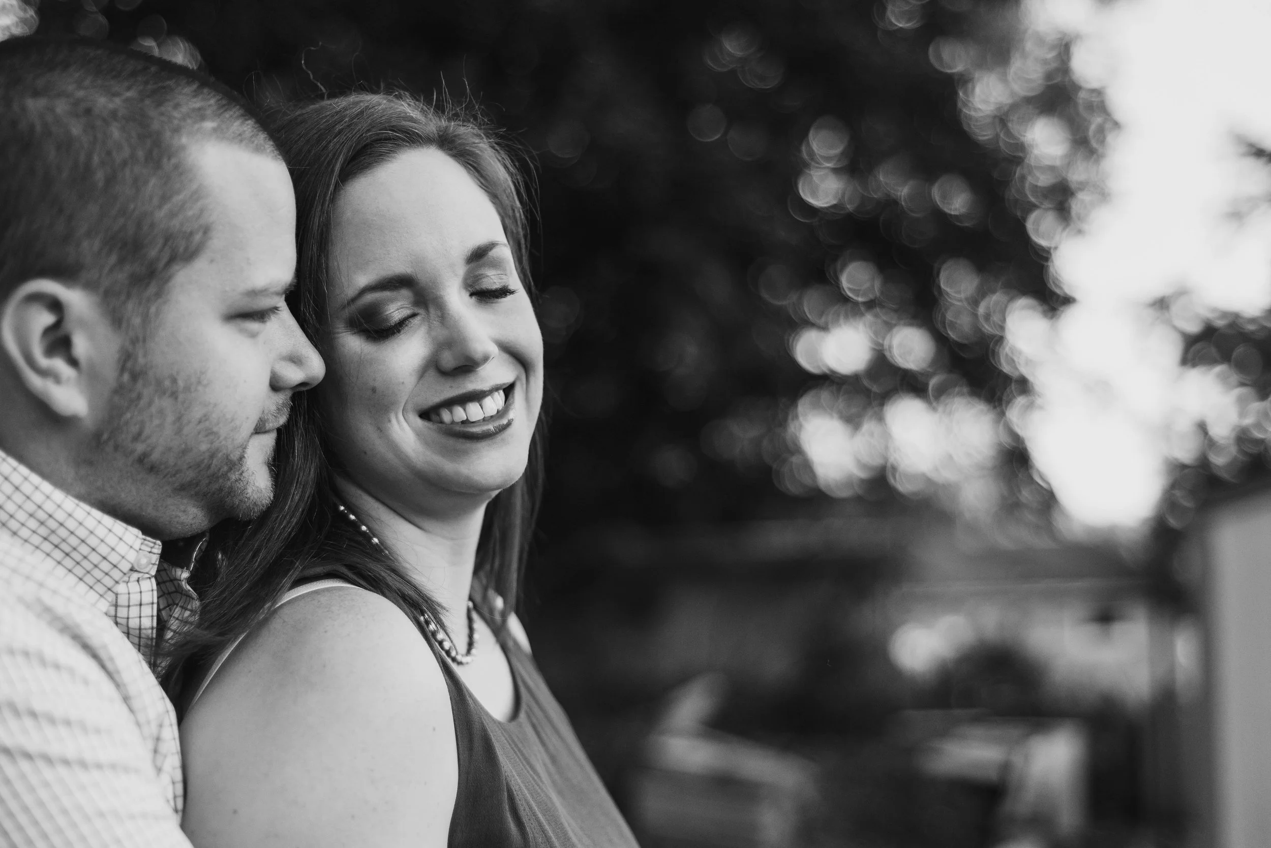 engagement session at home