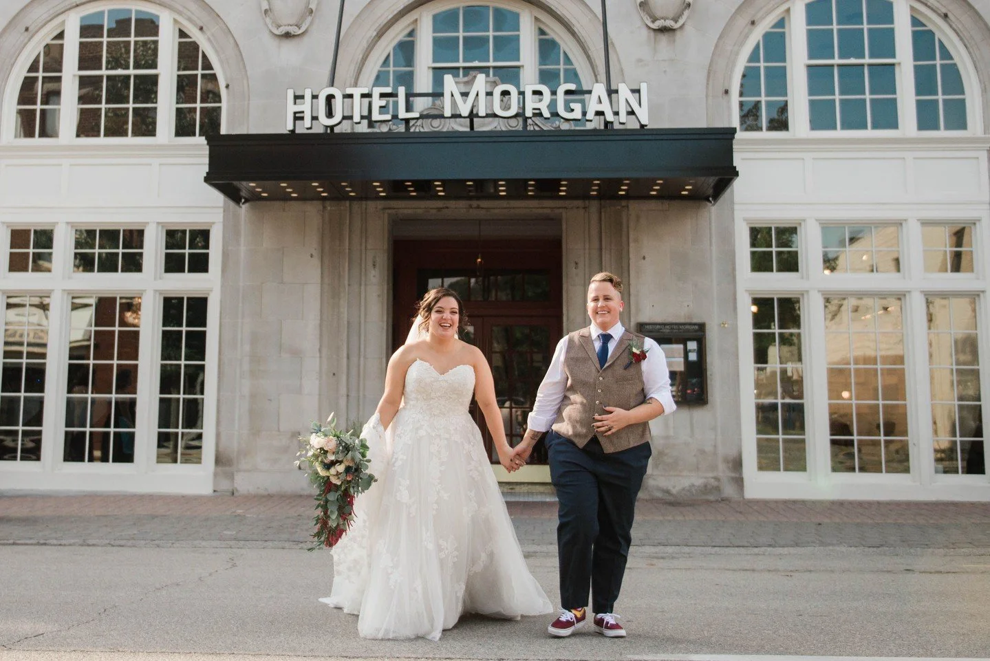 Sometimes I venture to scenic West By God Virginia for weddings, and these folks certainly made the trip worth it. We did their engagement session together before this (obvs) so they're basically modeling pros now. This is one of the reasons I like w