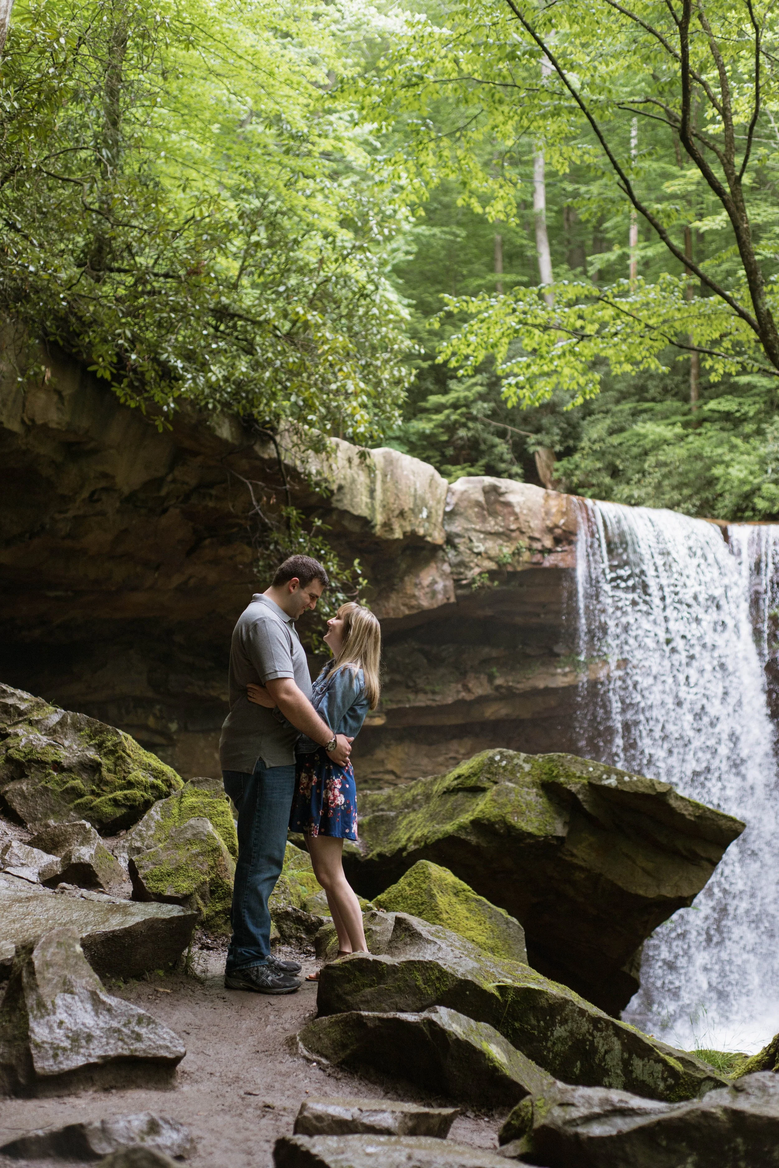 engagement session ohiopyle