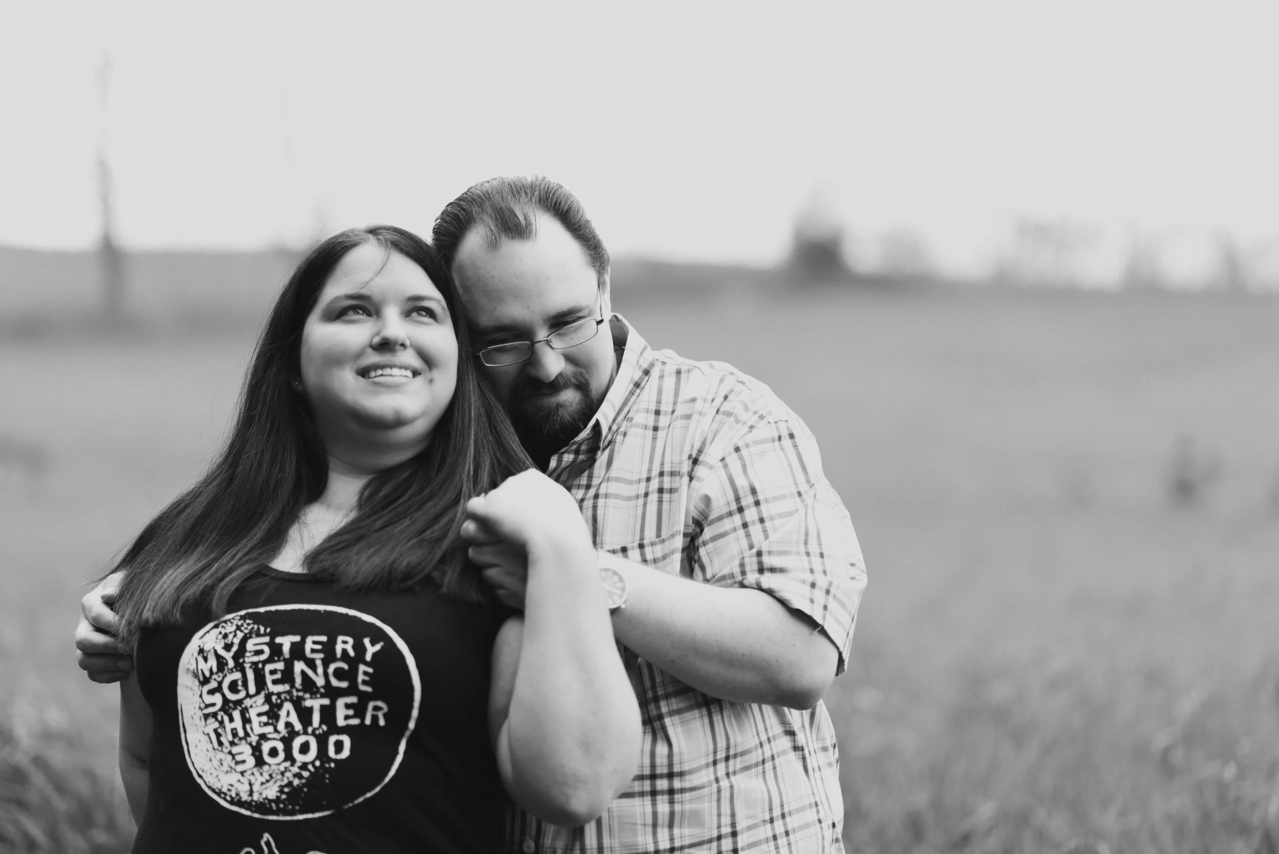 engagement session for nerds medina ohio